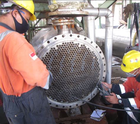 internal inspection of heat exchangers